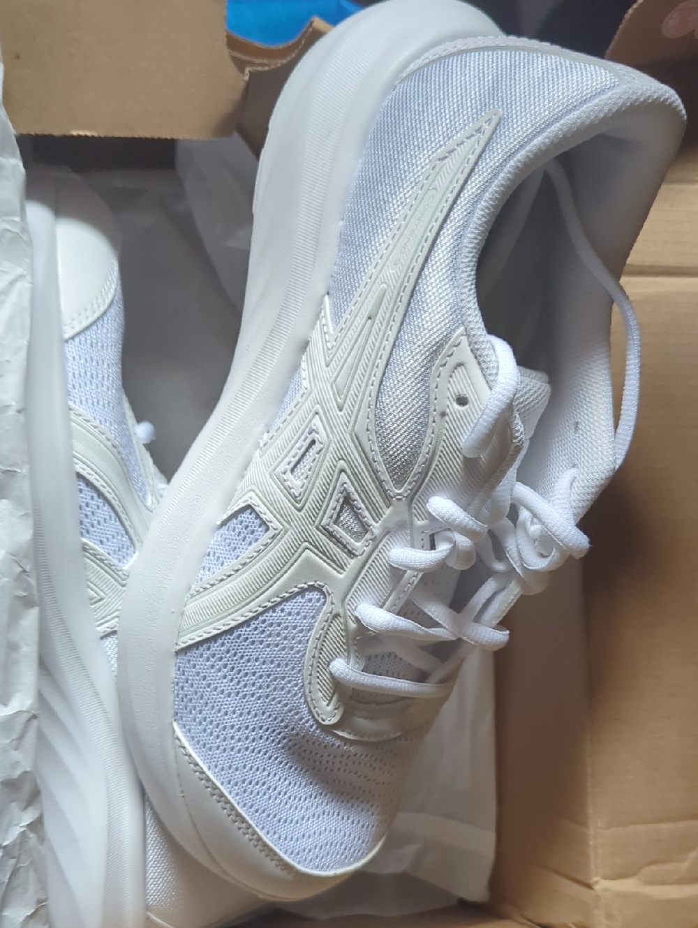 Asics Women's White Athletic Running Shoes